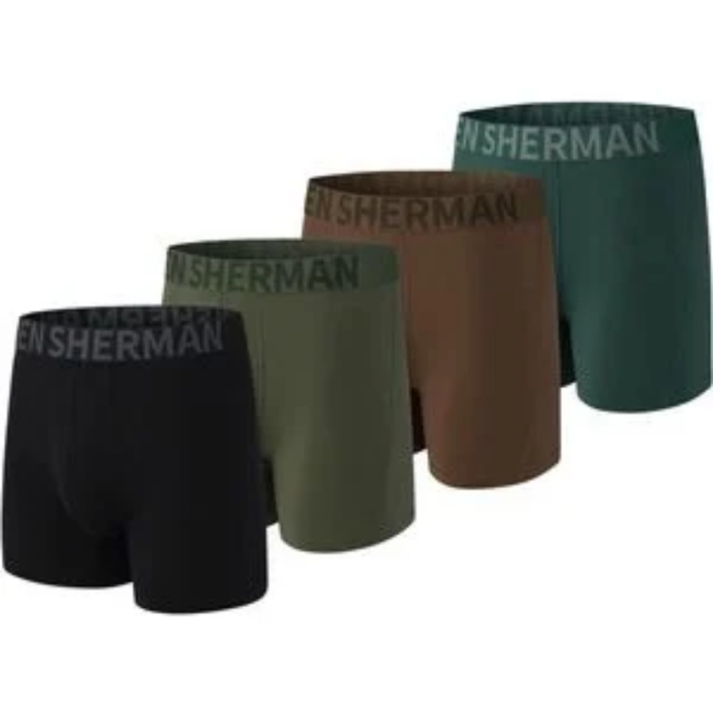 Ben Sherman Men's 4-Pack LUX MODAL Boxer Brief Underwear NEW Size Medium